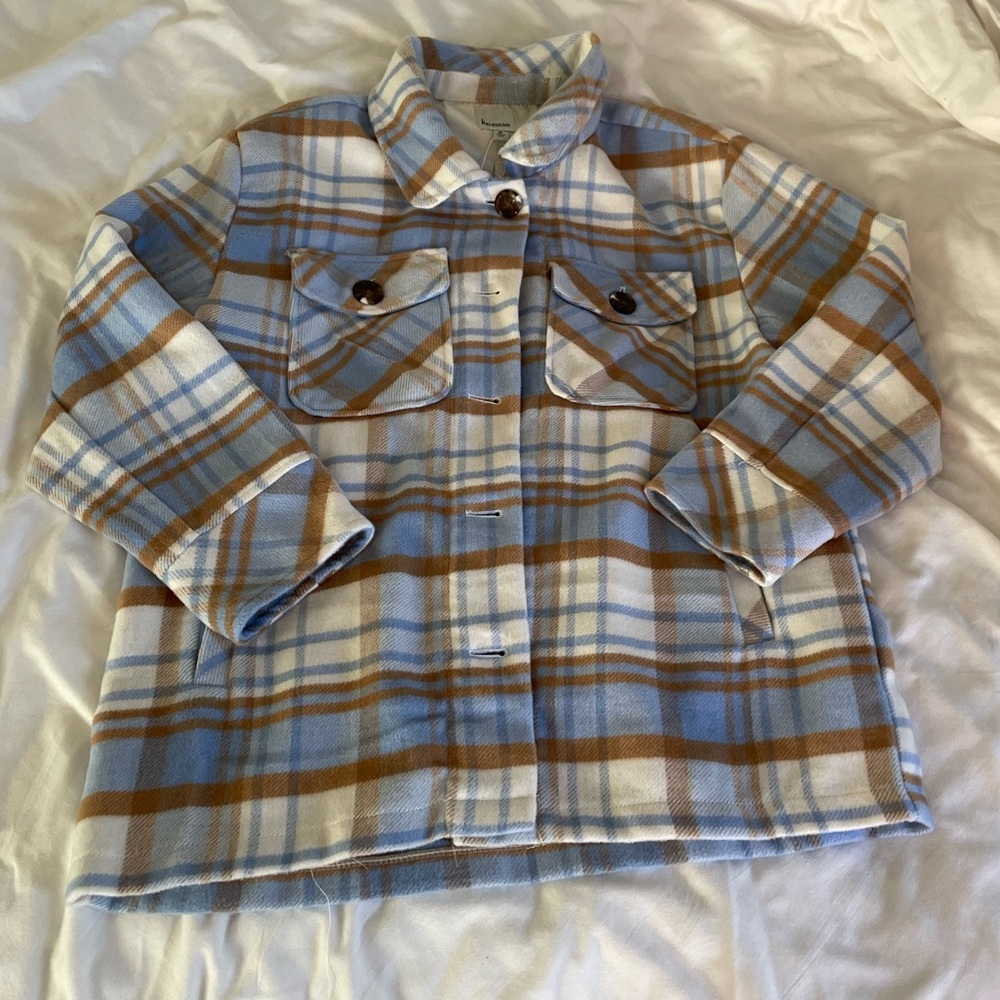 Plaid flannel jacket never worn